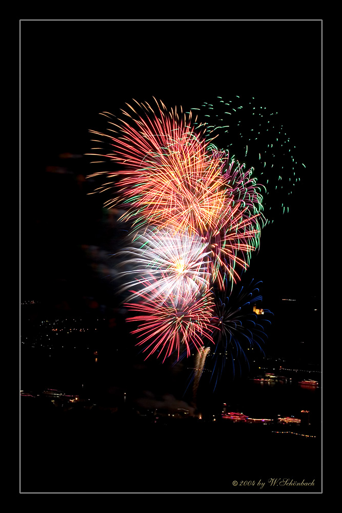 Feuerzauber am Rhein