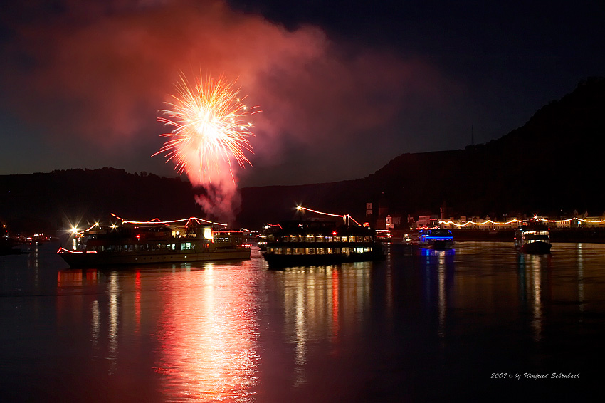 0015 - Rhein in Flammen 2007 in St. Goarshausen