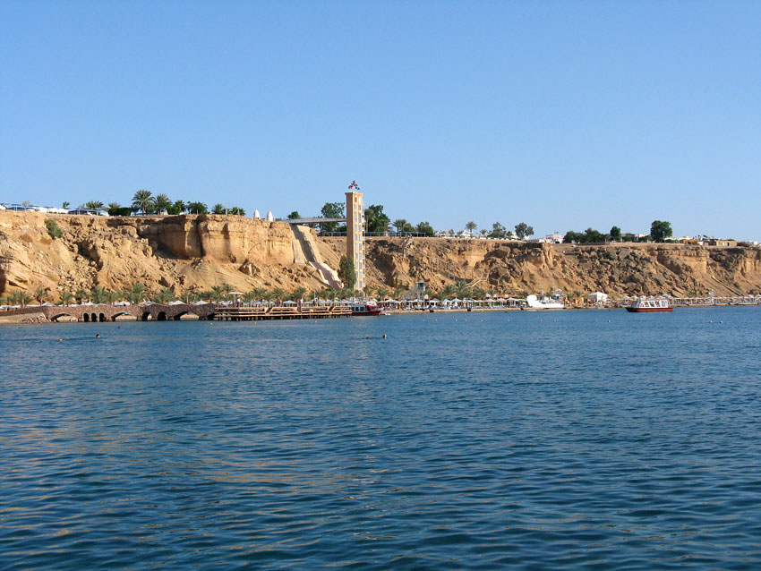 (IMG 2780), Blick zum Strand des Beach Albatros